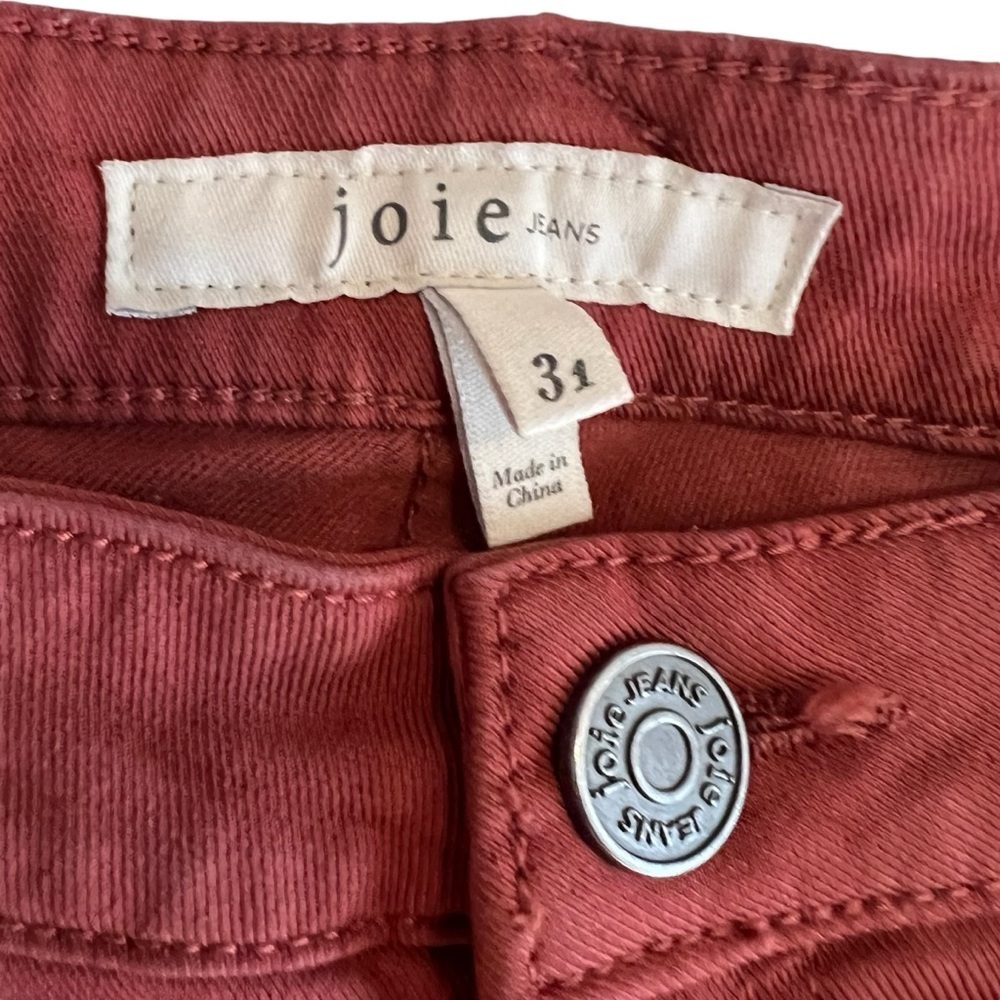 Joie Park slim fit zipper ankle cargo pants size 31 excellent condition - Picture 13 of 15